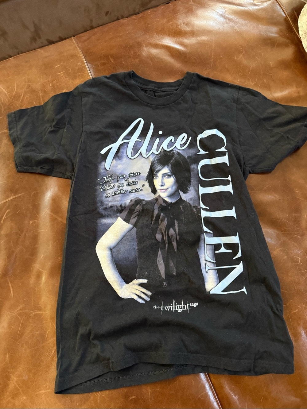 Alice Cullen twilight black t-shirt M